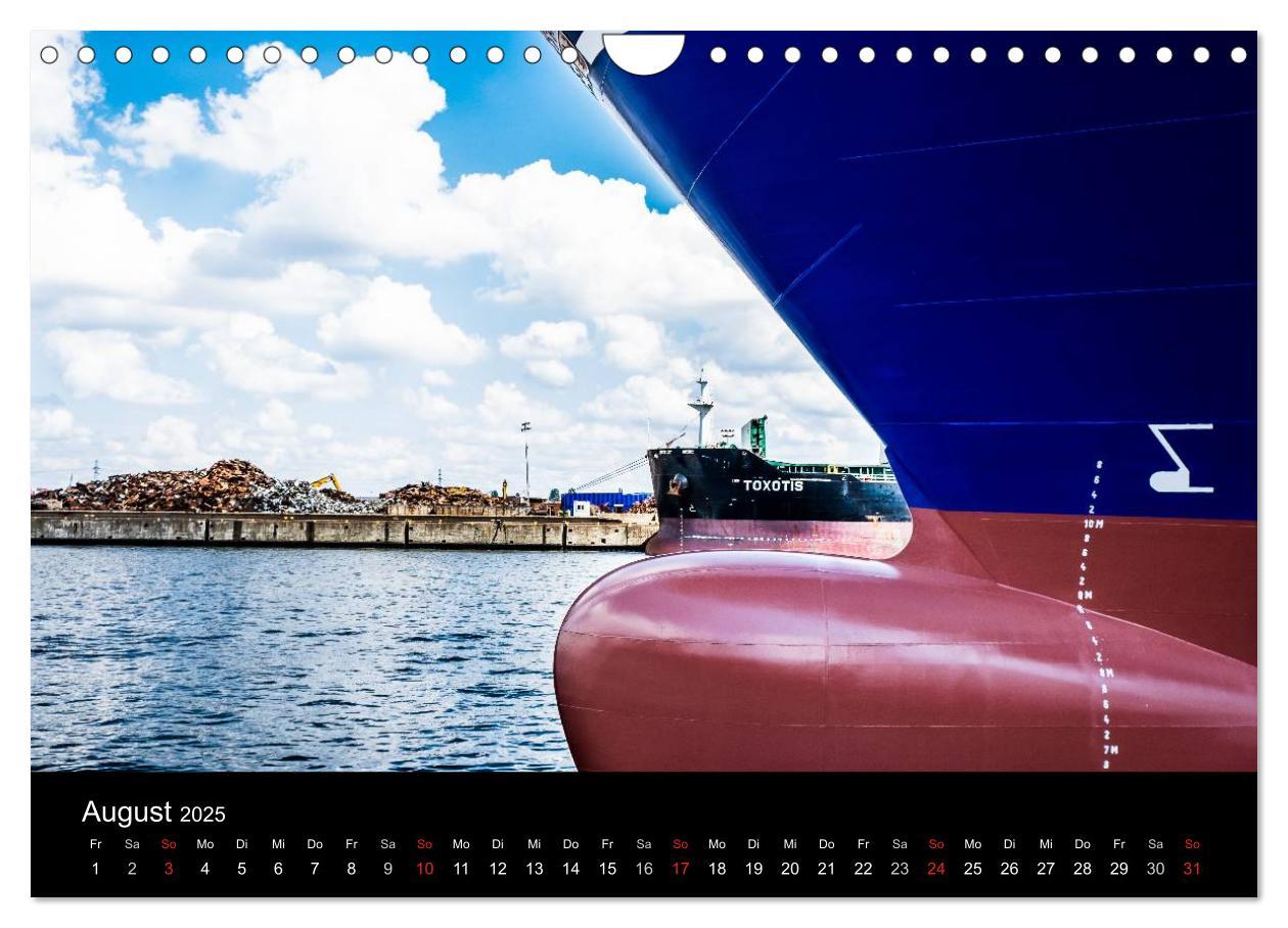 Bild: 9783435646708 | Der Hafen Hamburg bei Tag und Nacht (Wandkalender 2025 DIN A4...