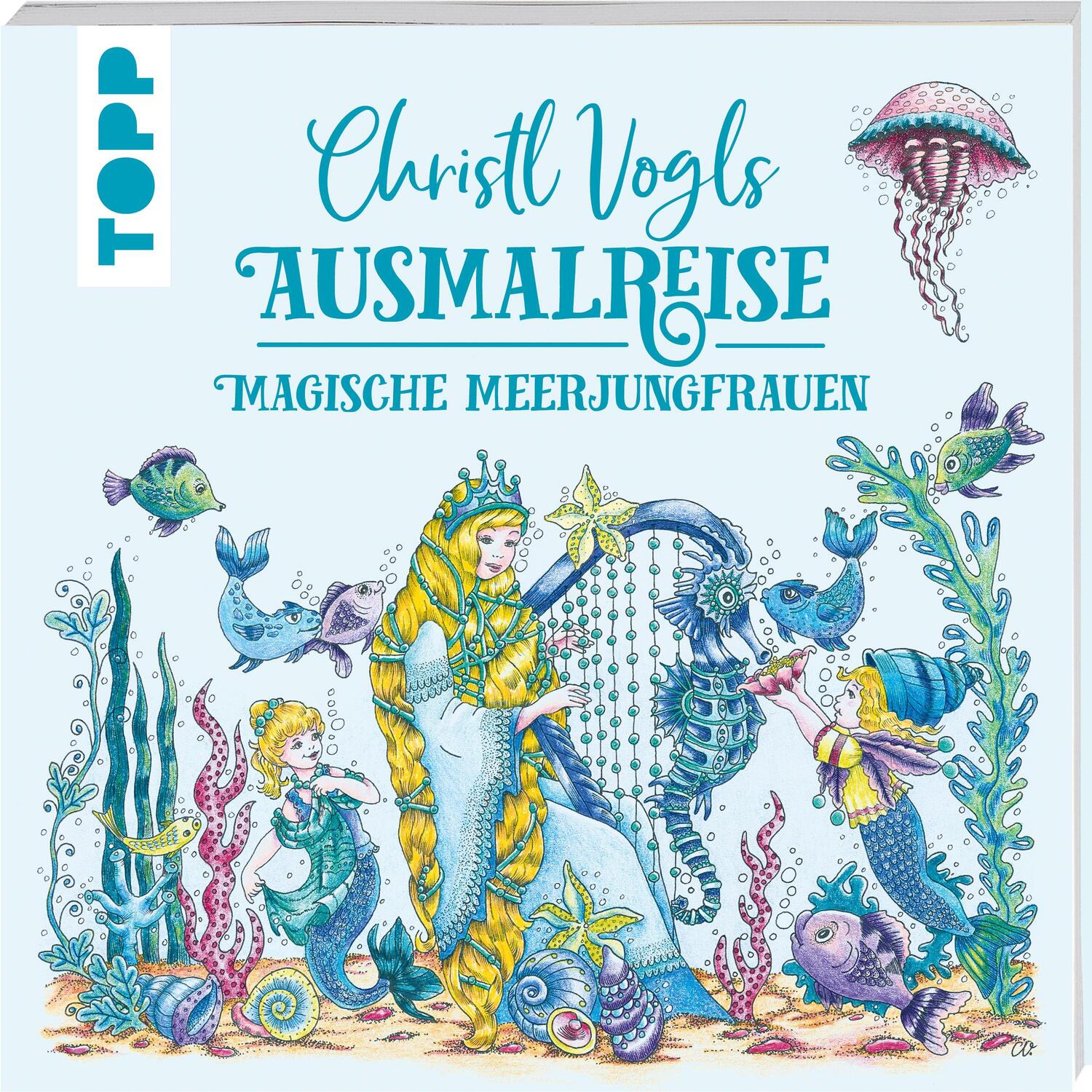Cover: 9783735881106 | Christl Vogls Ausmalreise - Magische Meerjungfrauen | Christl Vogl