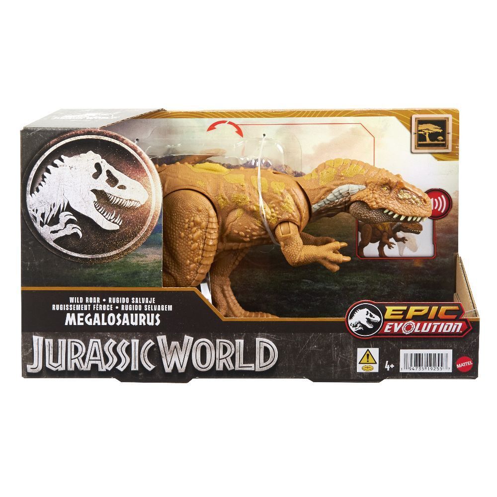 Cover: 194735192557 | Jurassic World Wild Roar Megalosaurus | Stück | Offene Verpackung