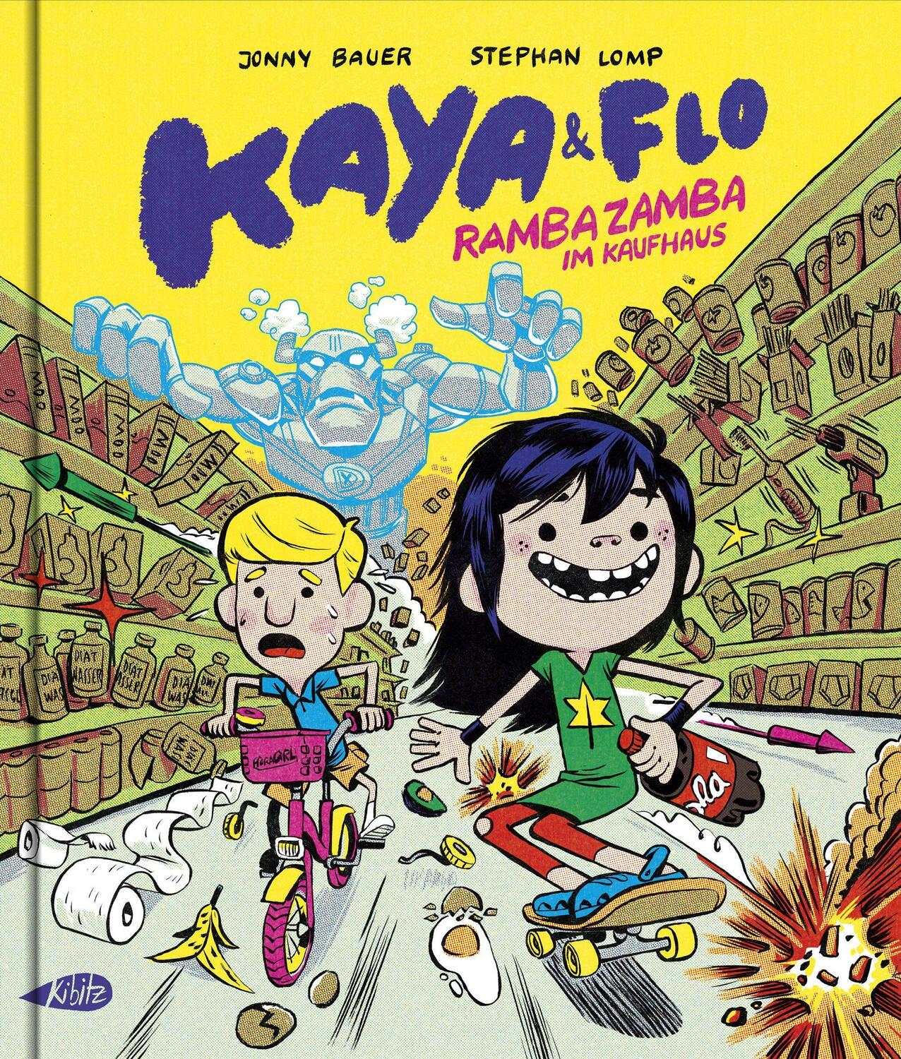 Cover: 9783948690168 | Kaya & Flo | Rambazamba im Kaufhaus | Jonny Bauer | Buch | Deutsch