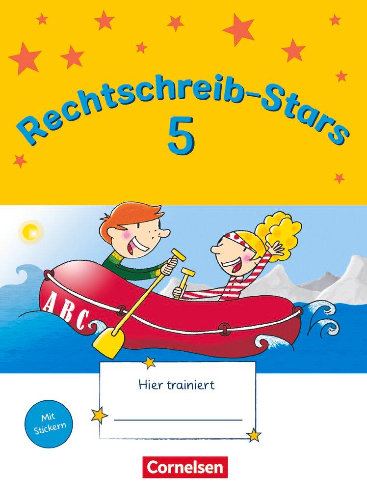 Cover: 9783637013551 | Rechtschreib-Stars 5. Schuljahr. Übungsheft | Mit Lösungen | Schmidt