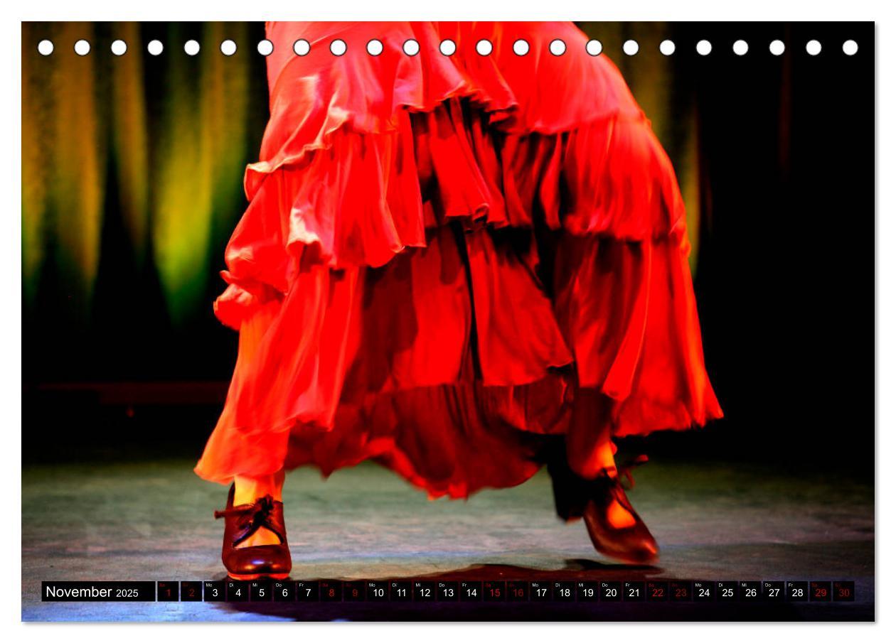 Bild: 9783435356232 | Flamenco. Spanischer Tanz (Tischkalender 2025 DIN A5 quer),...