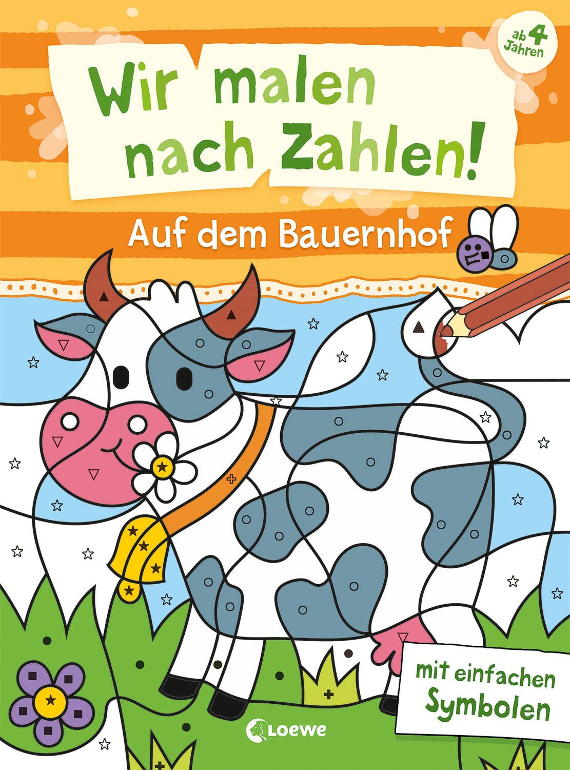 Cover: 9783743215771 | Wir malen nach Zahlen! - Auf dem Bauernhof | Loewe Kreativ | Broschüre