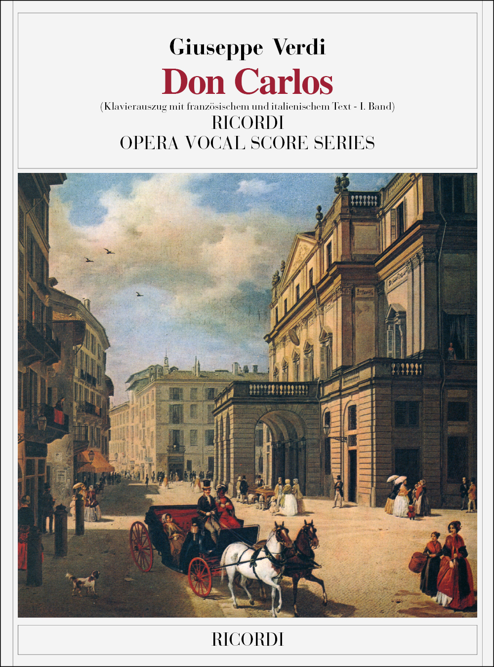 Cover: 9790041322131 | Don Carlos - versione integrale | Giuseppe Verdi | 2004 | Ricordi