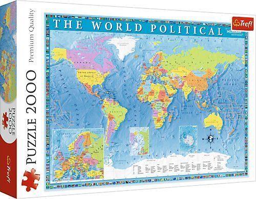 Cover: 5900511270990 | Politische Weltkarte (Puzzle) | Spiel | In Spielebox | 27099 | 2021