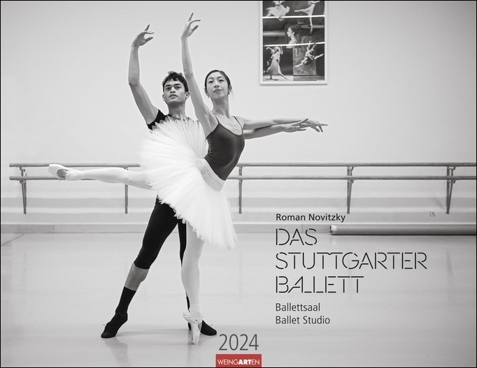 Cover: 9783840085307 | Ballettsaal - Stuttgarter Ballett Kalender 2024. Die ganze Eleganz...