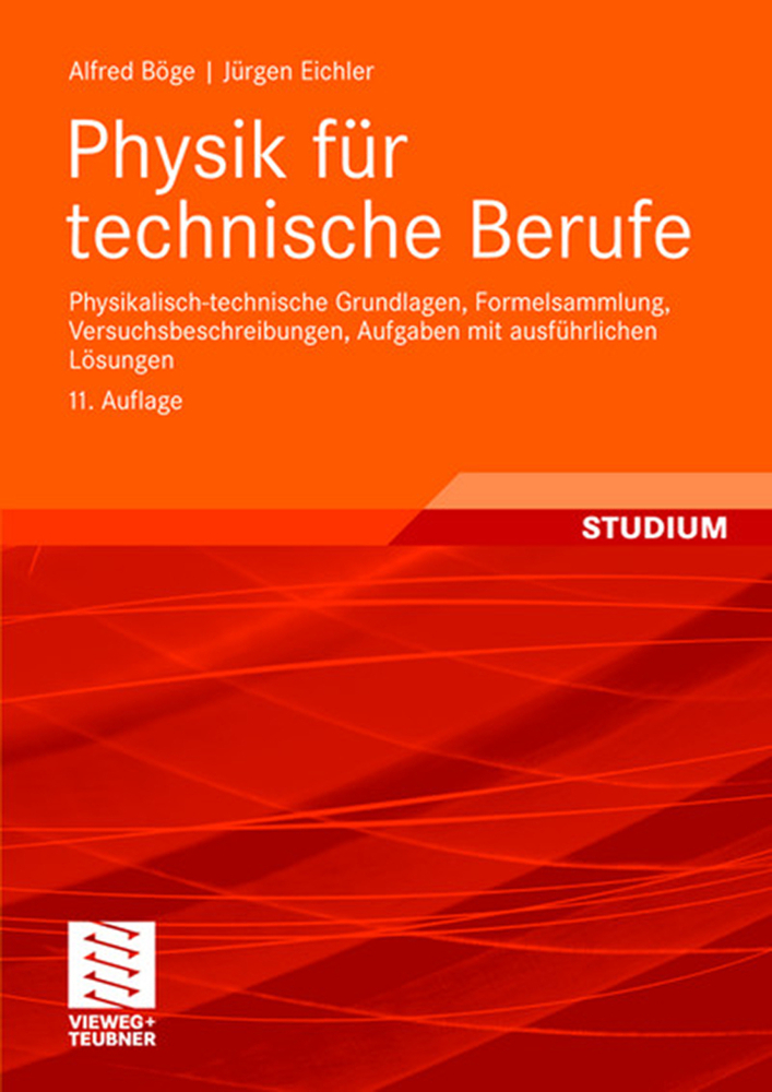 Cover: 9783834803429 | Physik für technische Berufe | Alfred Böge (u. a.) | Taschenbuch | x