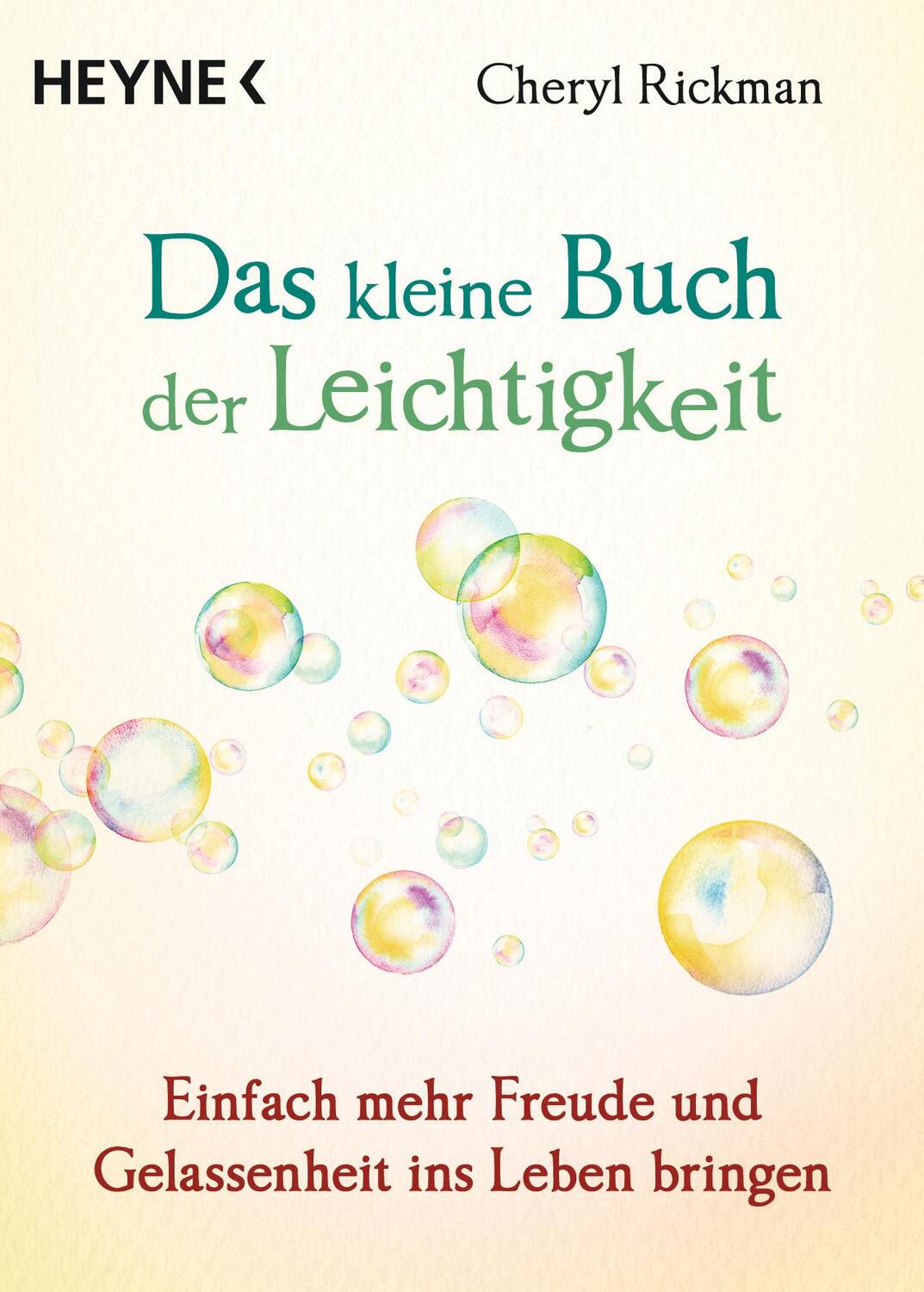 Cover: 9783453704190 | Das kleine Buch der Leichtigkeit | Cheryl Rickman | Buch | Deutsch