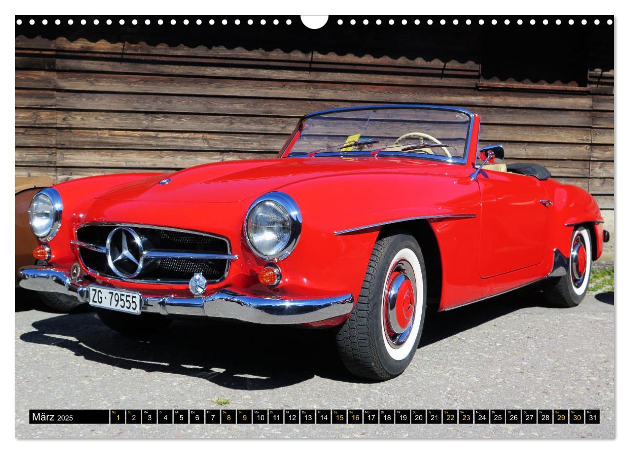 Bild: 9783435073566 | Mercedes SL Classics (Wandkalender 2025 DIN A3 quer), CALVENDO...