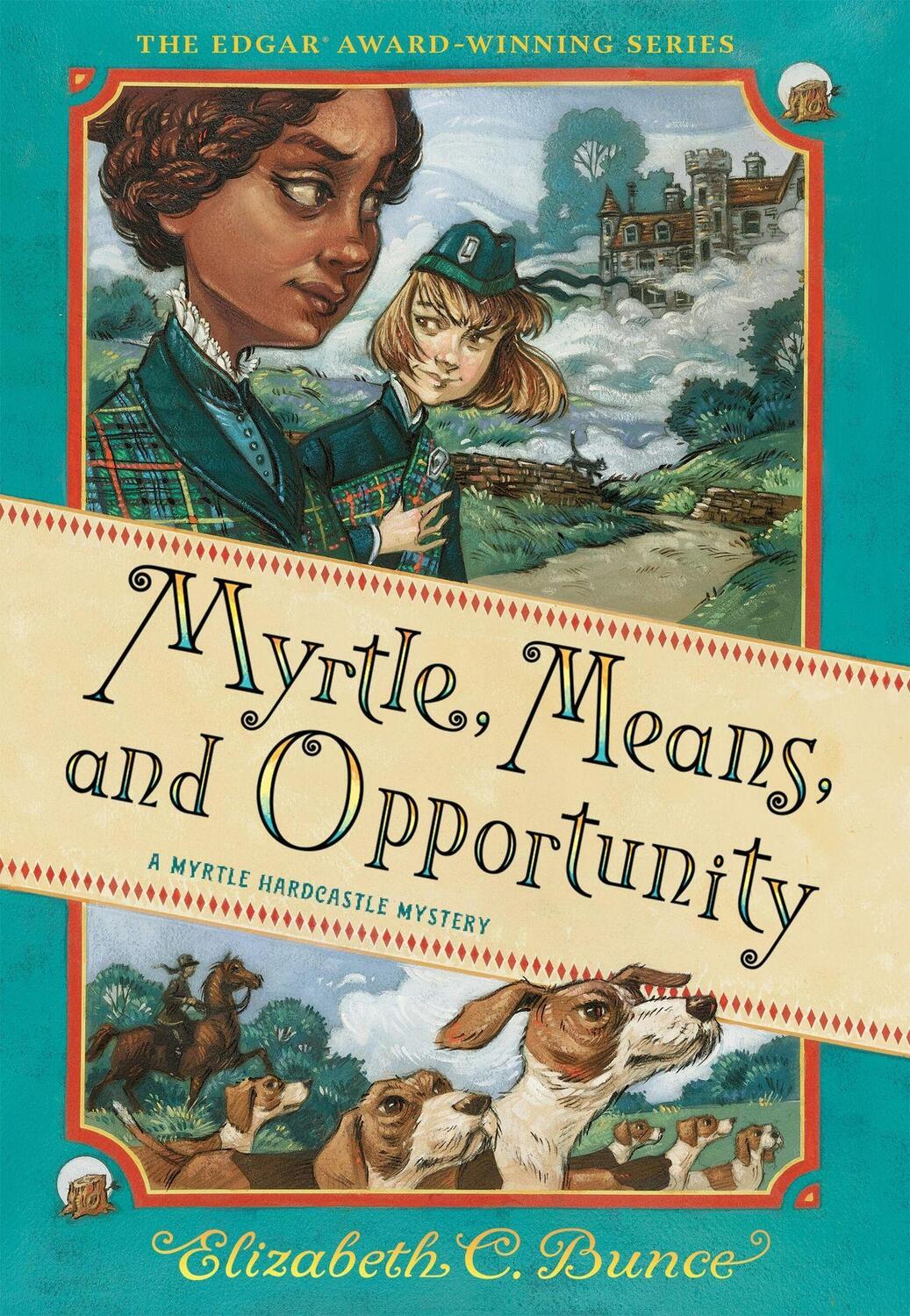 Cover: 9781523524280 | Myrtle, Means, and Opportunity (Myrtle Hardcastle Mystery 5) | Bunce