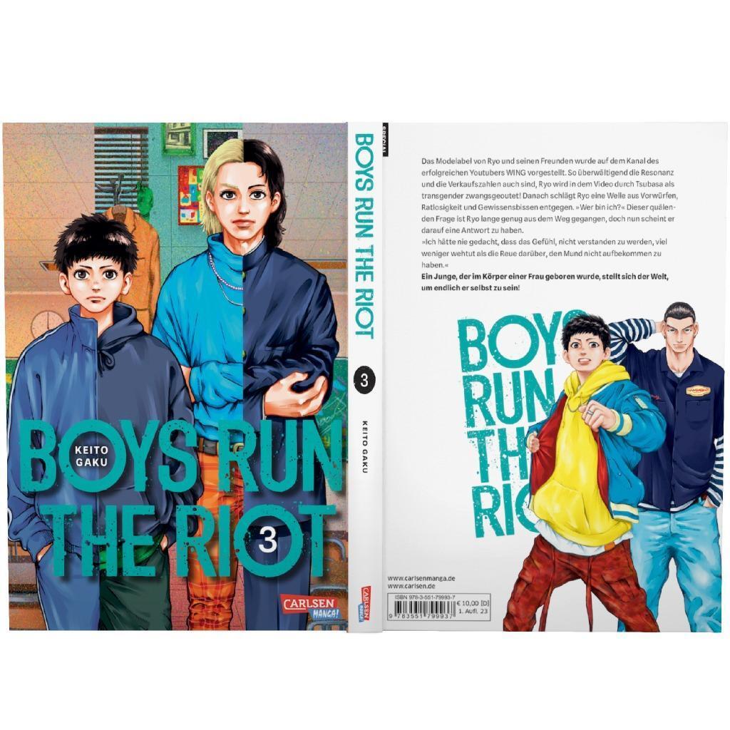 Bild: 9783551799937 | Boys Run the Riot 3 | Keito Gaku | Taschenbuch | Boys Run the Riot