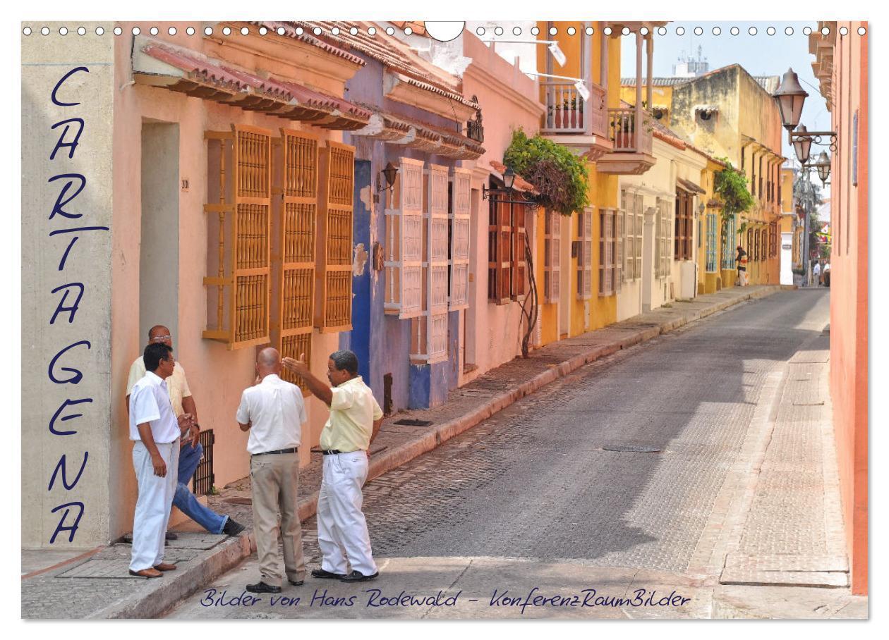 Cover: 9783675737389 | Cartagena - Die Jagd nach El Corazón (Wandkalender 2024 DIN A3...