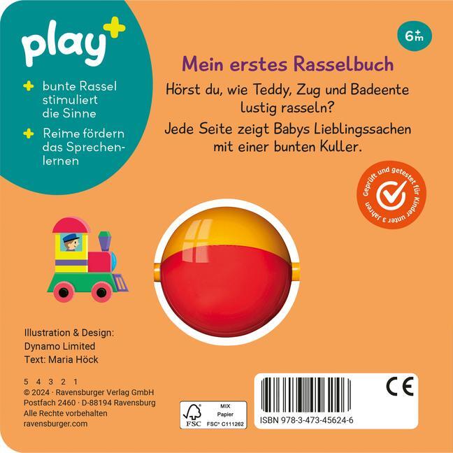 Bild: 9783473456246 | Ravensburger Play+ schütteln, rasseln, spielen: Erste Sachen | Höck