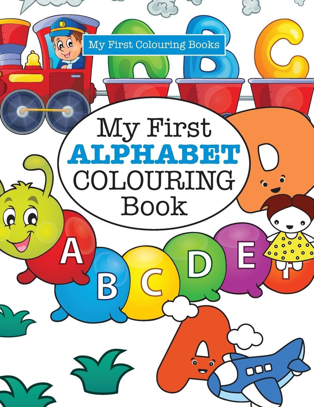 Cover: 9781785951435 | My First ALPHABET Colouring Book ( Crazy Colouring For Kids) | James