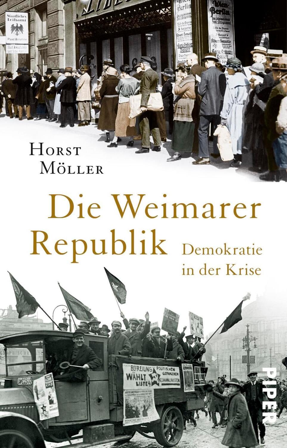 Cover: 9783492312905 | Die Weimarer Republik | Demokratie in der Krise | Horst Möller | Buch