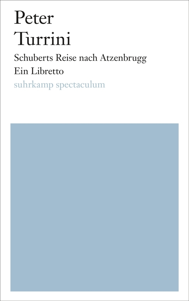 Cover: 9783518429020 | Schuberts Reise nach Atzenbrugg | Ein Libretto | Peter Turrini | Buch