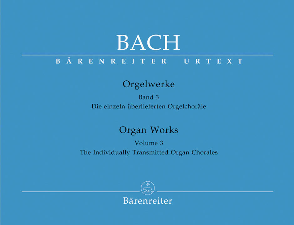 Cover: 9790006466269 | Orgelwerke 3 | Urtext | Bach Organ Works | Bärenreiter