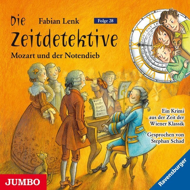 Cover: 9783833729720 | Die Zeitdetektive - Mozart und der Notendieb, Audio-CD | Fabian Lenk