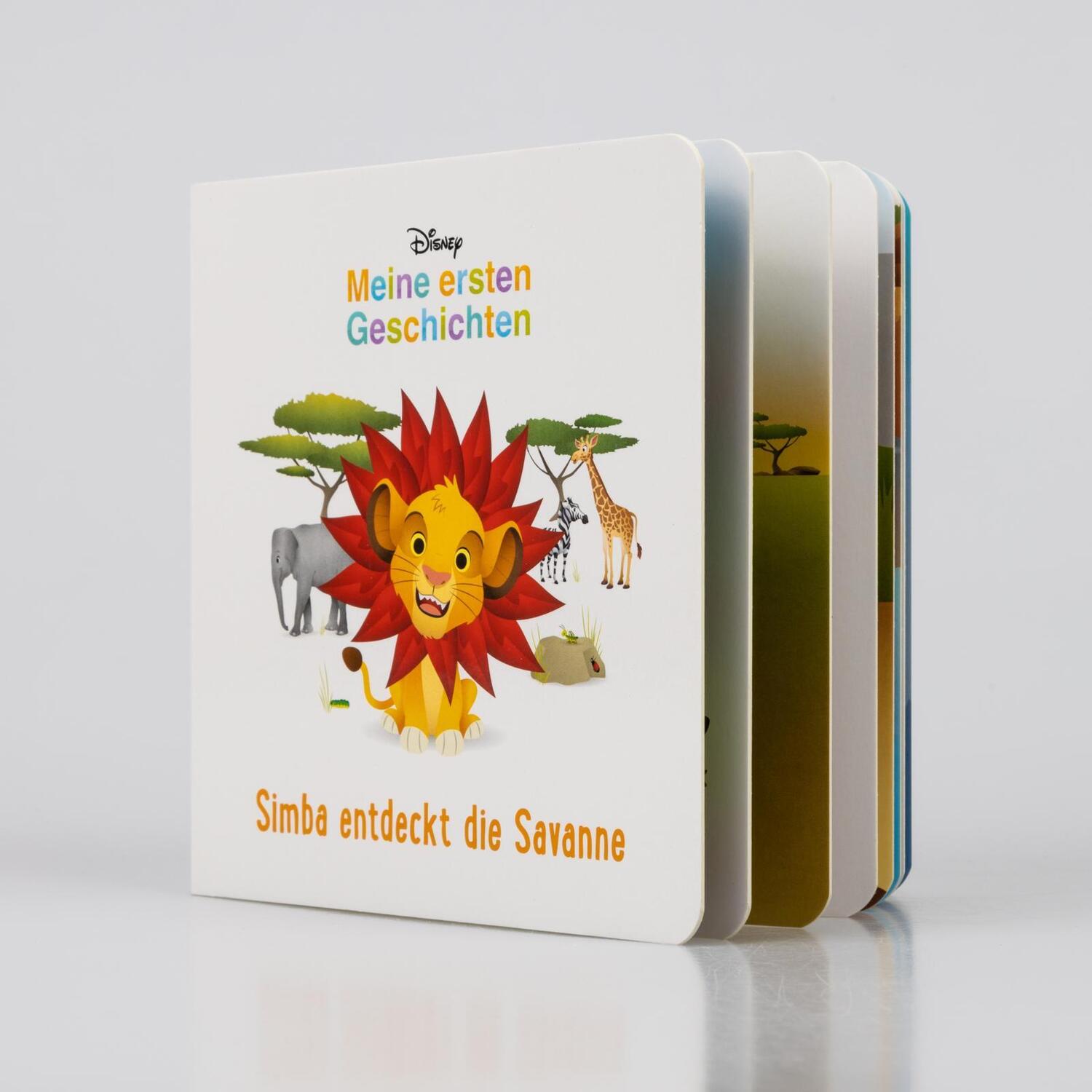 Bild: 9783845123639 | Mein erstes Disney Buch: Simba entdeckt die Savanne | Buch | 18 S.