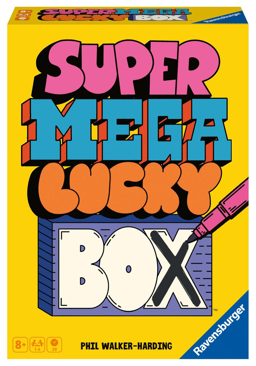 Cover: 4005556273676 | Ravensburger 27367 - Super Mega Lucky Box - Schnelles Flip & Write...