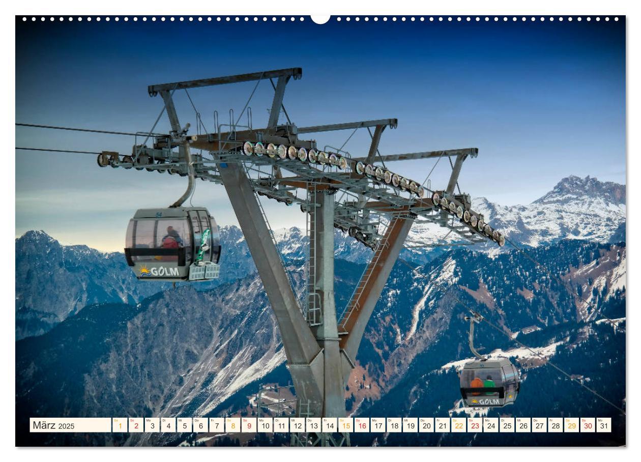 Bild: 9783435355235 | Abenteuer Seilbahn (hochwertiger Premium Wandkalender 2025 DIN A2...