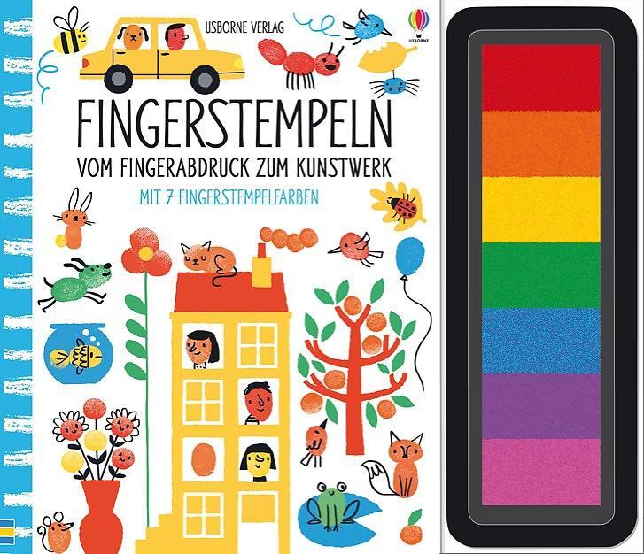 Cover: 9781782322948 | Fingerstempeln: Vom Fingerabdruck zum Kunstwerk | Fiona Watt | Buch