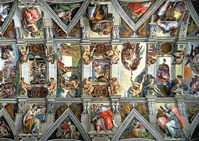 Bild: 5900511650006 | Sixtinische Kapelle (Puzzle) | Michelangelo Buonarroti | Spiel | 2020