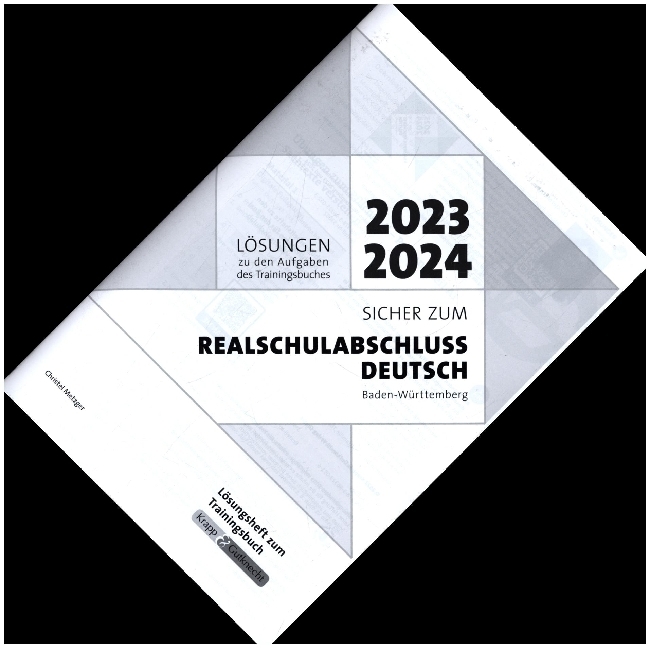 Cover: 9783963230516 | Sicher zum Realschulabschluss Deutsch Baden-Württemberg 2023 und 2024
