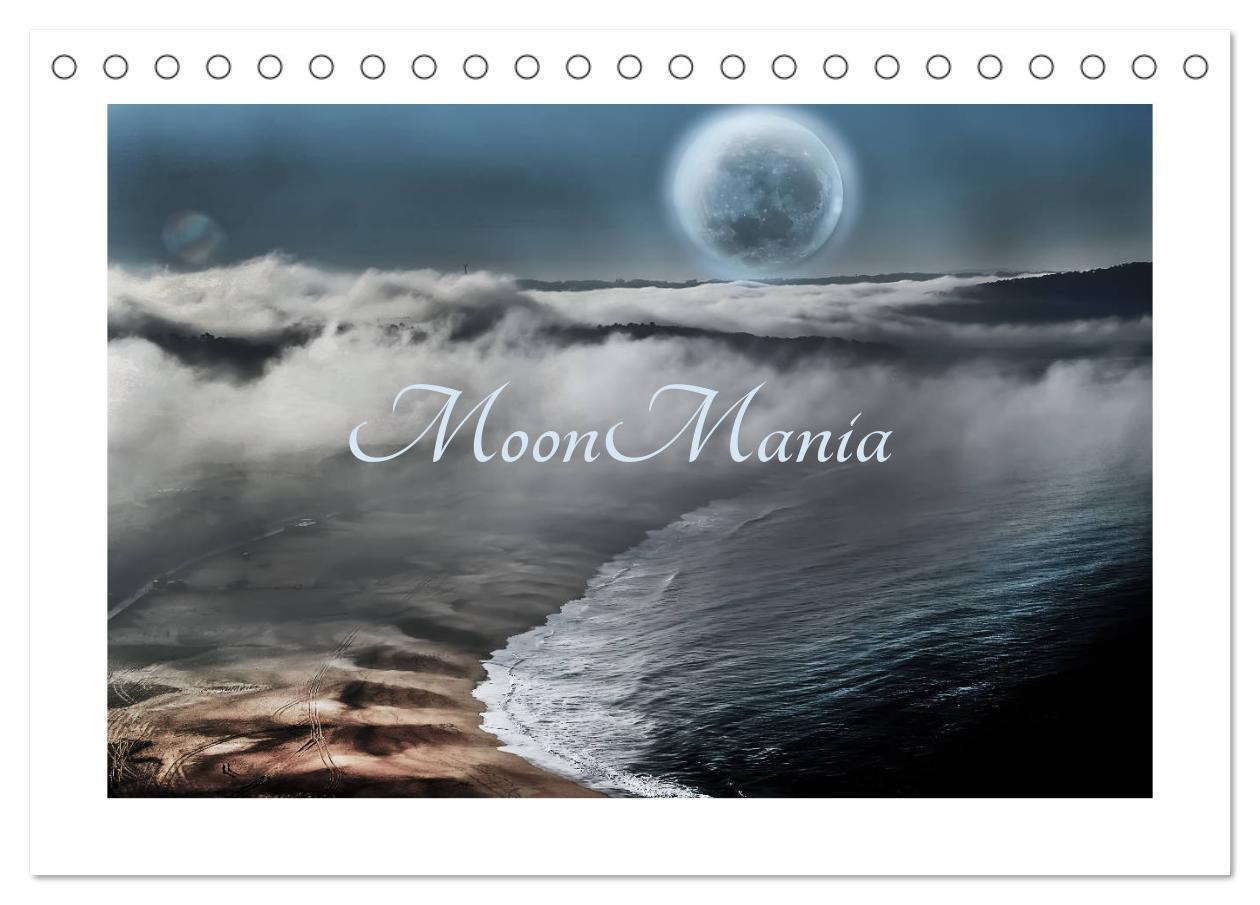 Cover: 9783435186785 | MoonMania (Tischkalender 2025 DIN A5 quer), CALVENDO Monatskalender