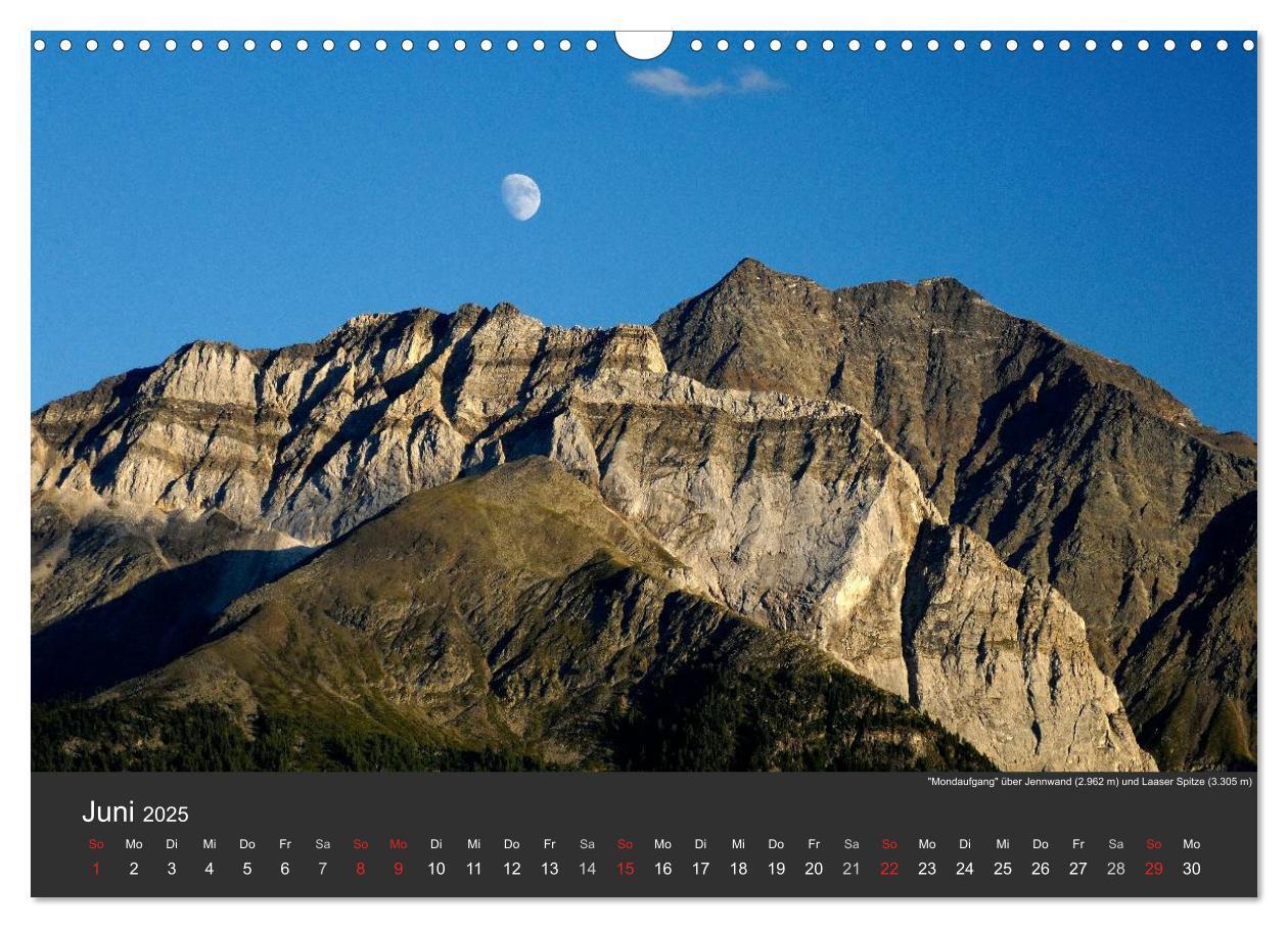 Bild: 9783435825165 | Der Vinschgau (Wandkalender 2025 DIN A3 quer), CALVENDO Monatskalender