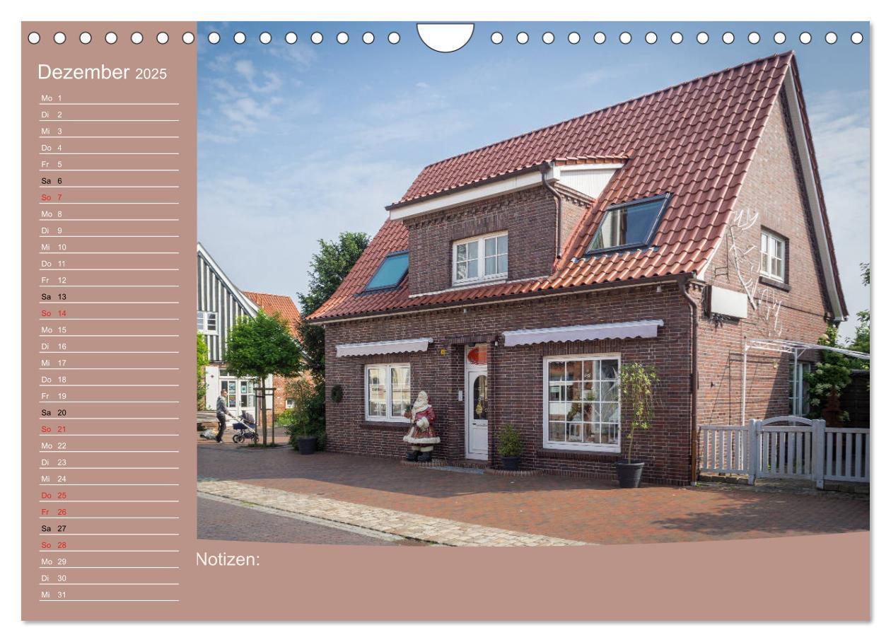 Bild: 9783435419746 | Hooksiel im Friesland (Wandkalender 2025 DIN A4 quer), CALVENDO...