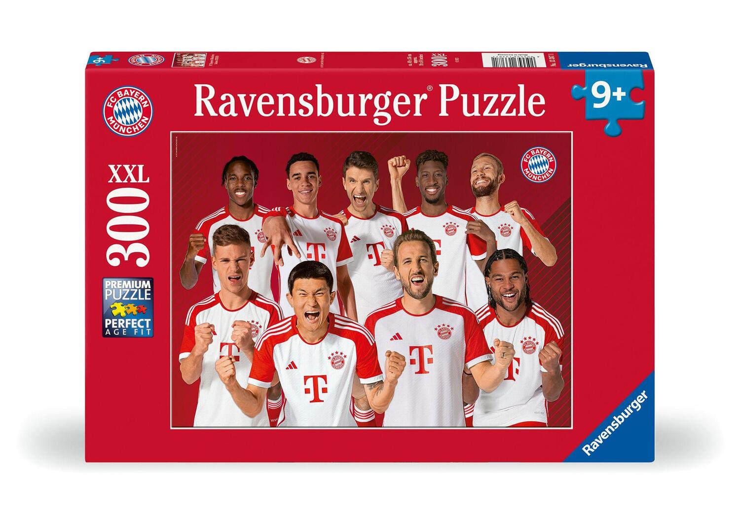 Cover: 4005556133871 | Ravensburger Kinderpuzzle 13387 - FC Bayern Saison 2023/24 - 300...