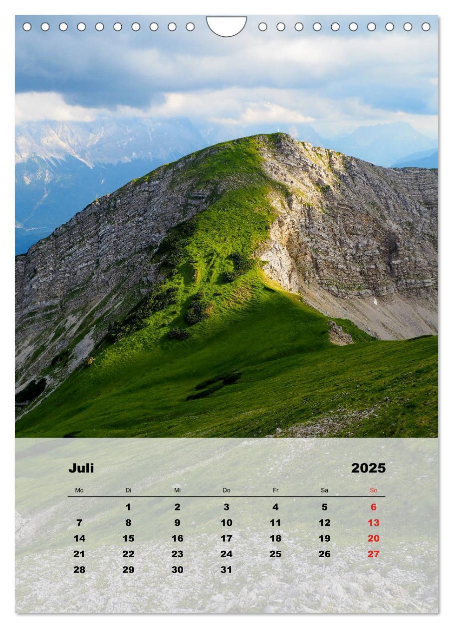 Bild: 9783435973033 | Bergwelten (Wandkalender 2025 DIN A4 hoch), CALVENDO Monatskalender