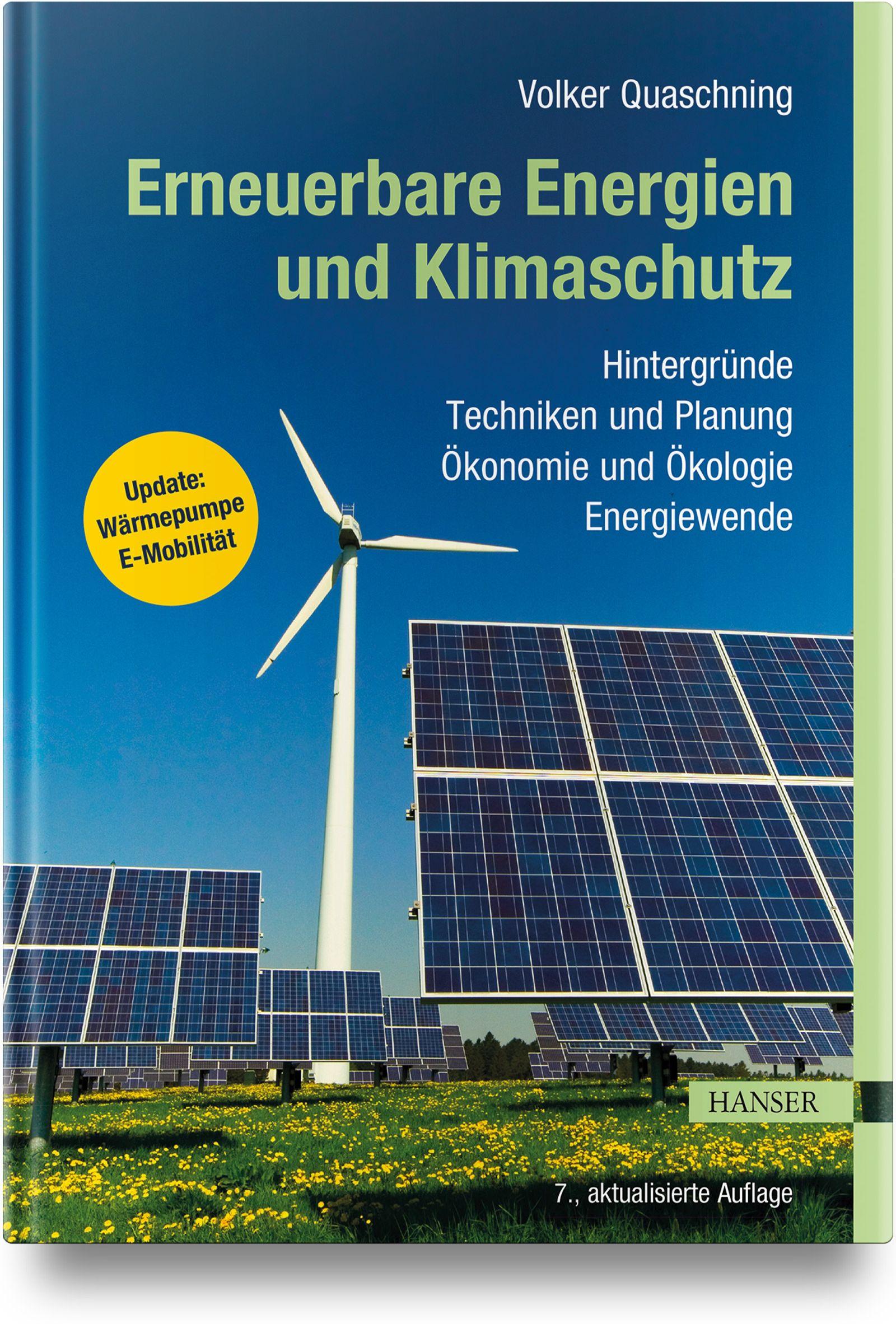 Cover: 9783446479760 | Erneuerbare Energien und Klimaschutz | Volker Quaschning | Buch | 2024