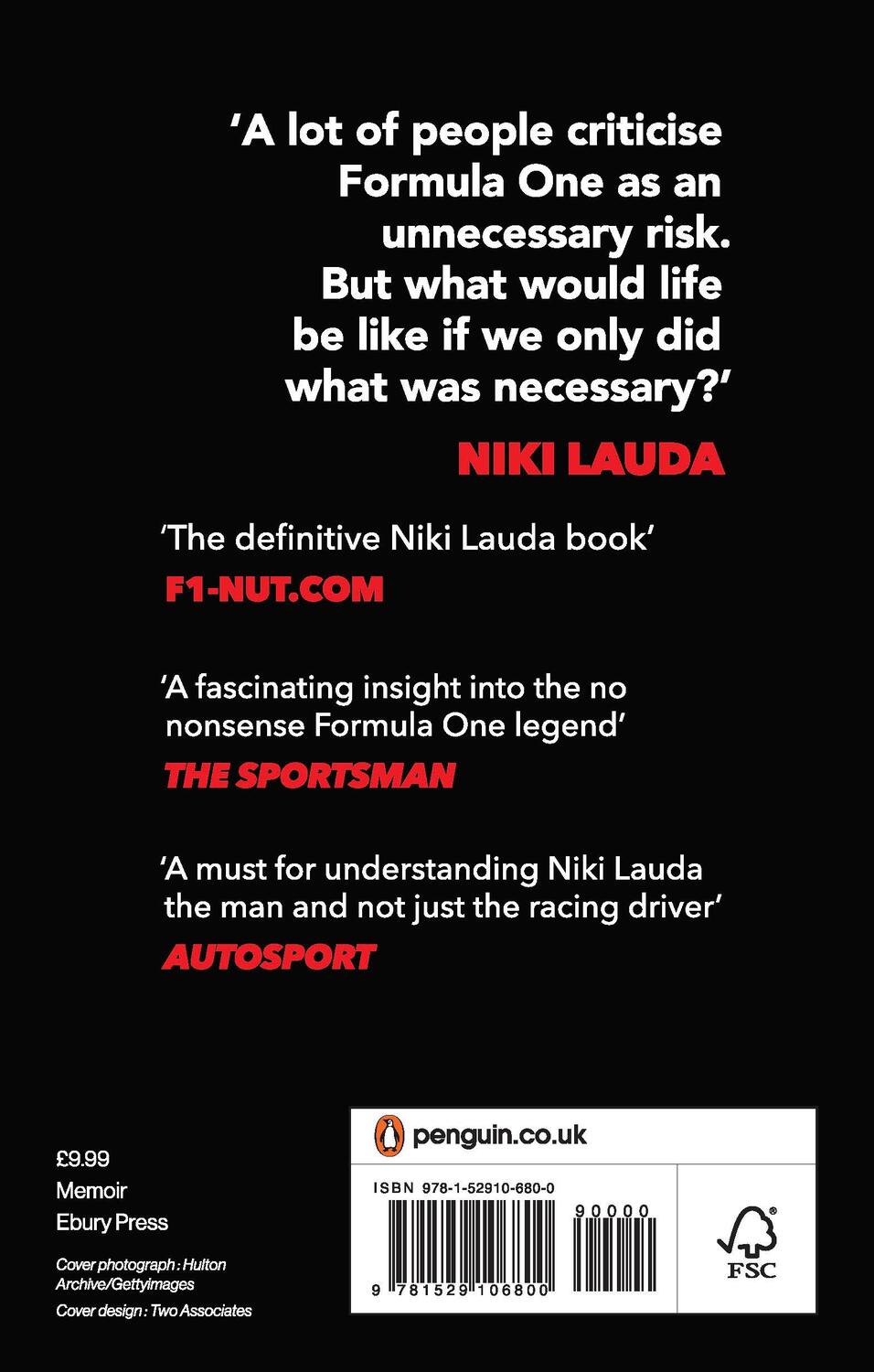 Rückseite: 9781529106800 | To Hell and Back | An Autobiography | Niki Lauda | Taschenbuch | 2021