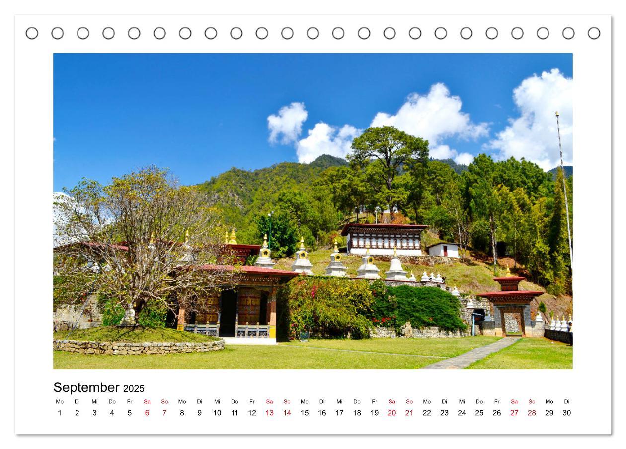 Bild: 9783435126620 | Bhutan ¿ Berge, Buddhismus &amp; Bruttonationalglück (Tischkalender...