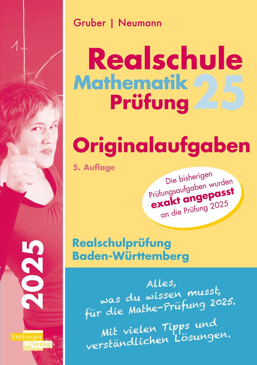 Cover: 9783868148978 | Mathematik-Prüfung 2025 Originalaufgaben Realschule Baden-Württemberg