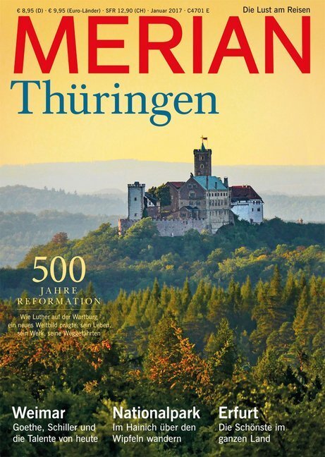 Cover: 9783834224101 | MERIAN Thüringen | Taschenbuch | 140 S. | Deutsch | 2016