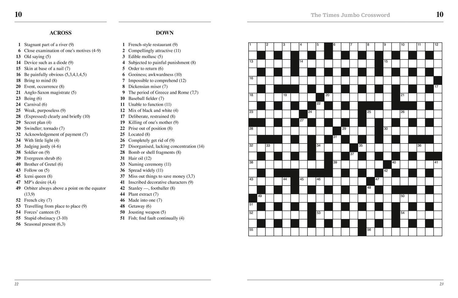 Bild: 9780008404307 | The Times 2 Jumbo Crossword Book 16 | The Times Mind Games (u. a.)
