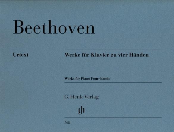 Cover: 9790201805689 | Werke für Klavier zu vier Händen | Ludwig van Beethoven | Taschenbuch