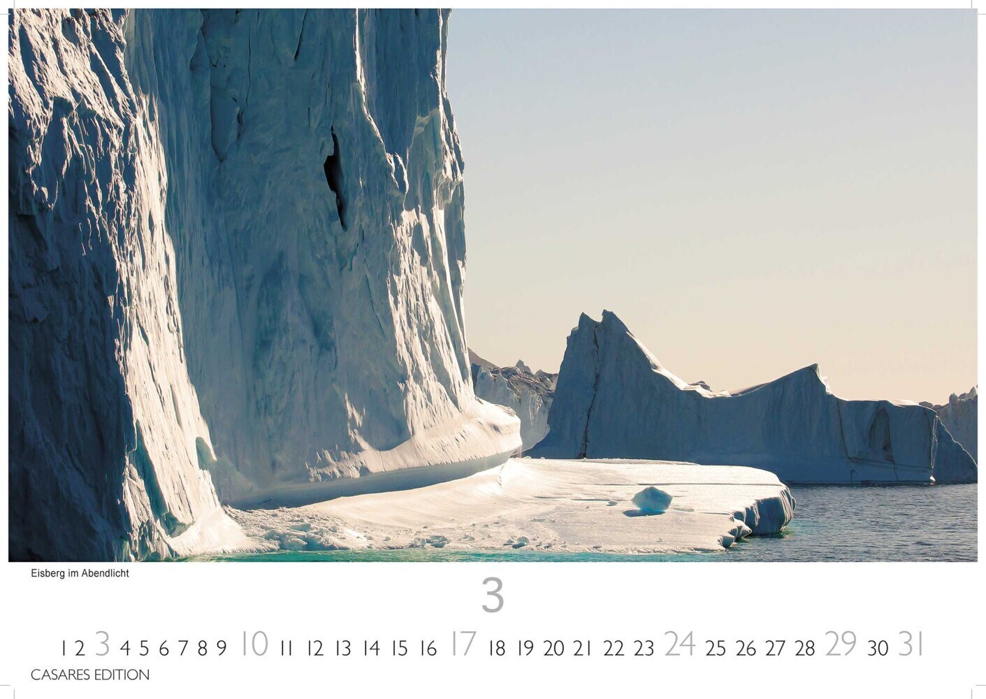 Bild: 9789918620371 | Grönland 2024 L 35x50cm | Kalender | 14 S. | Deutsch | 2024