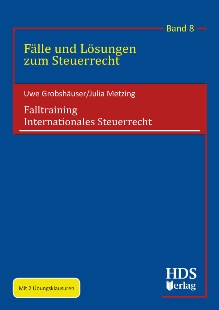 Cover: 9783955544294 | Falltraining Internationales Steuerrecht | Grobshäuser | Taschenbuch