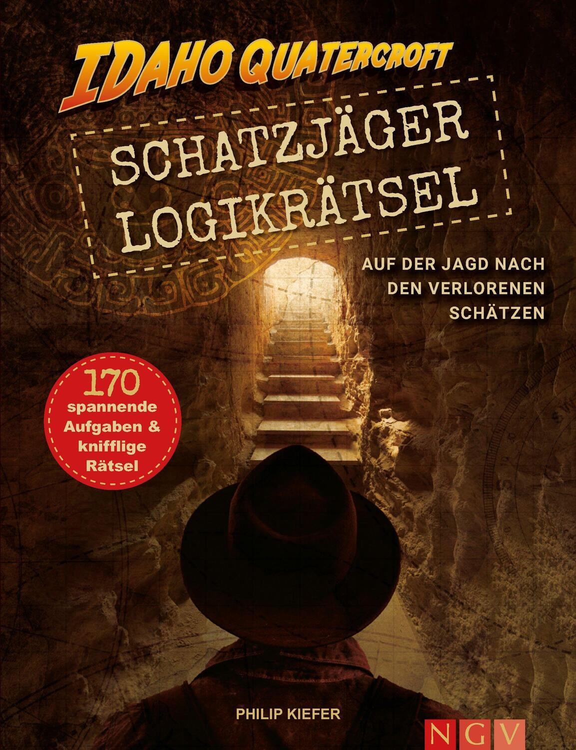 Cover: 9783625191001 | Schatzjäger Logikrätsel - Idaho Quatercroft | Philip Kiefer | Buch