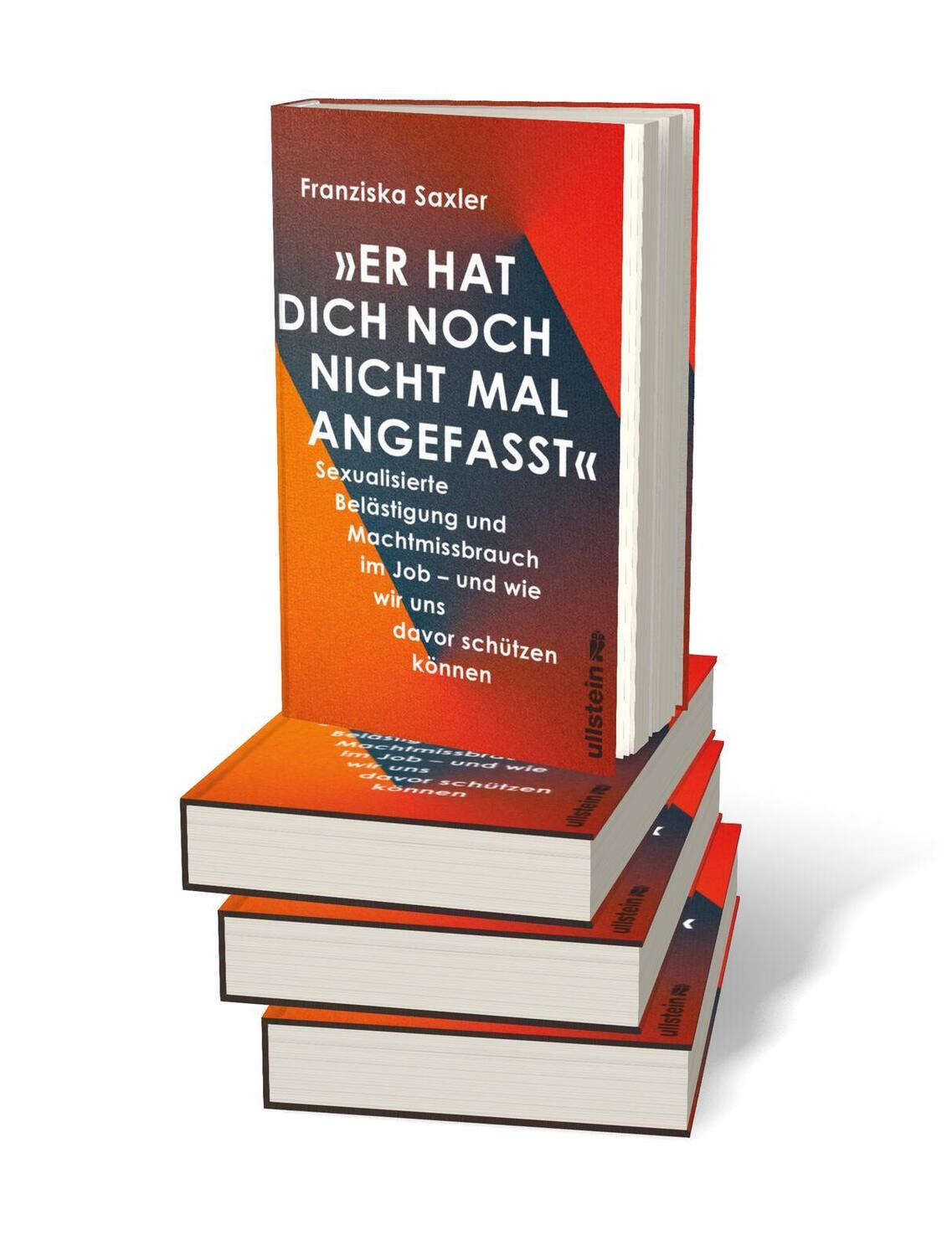 Bild: 9783550202780 | 'Er hat dich noch nicht mal angefasst' | Franziska Saxler | Buch