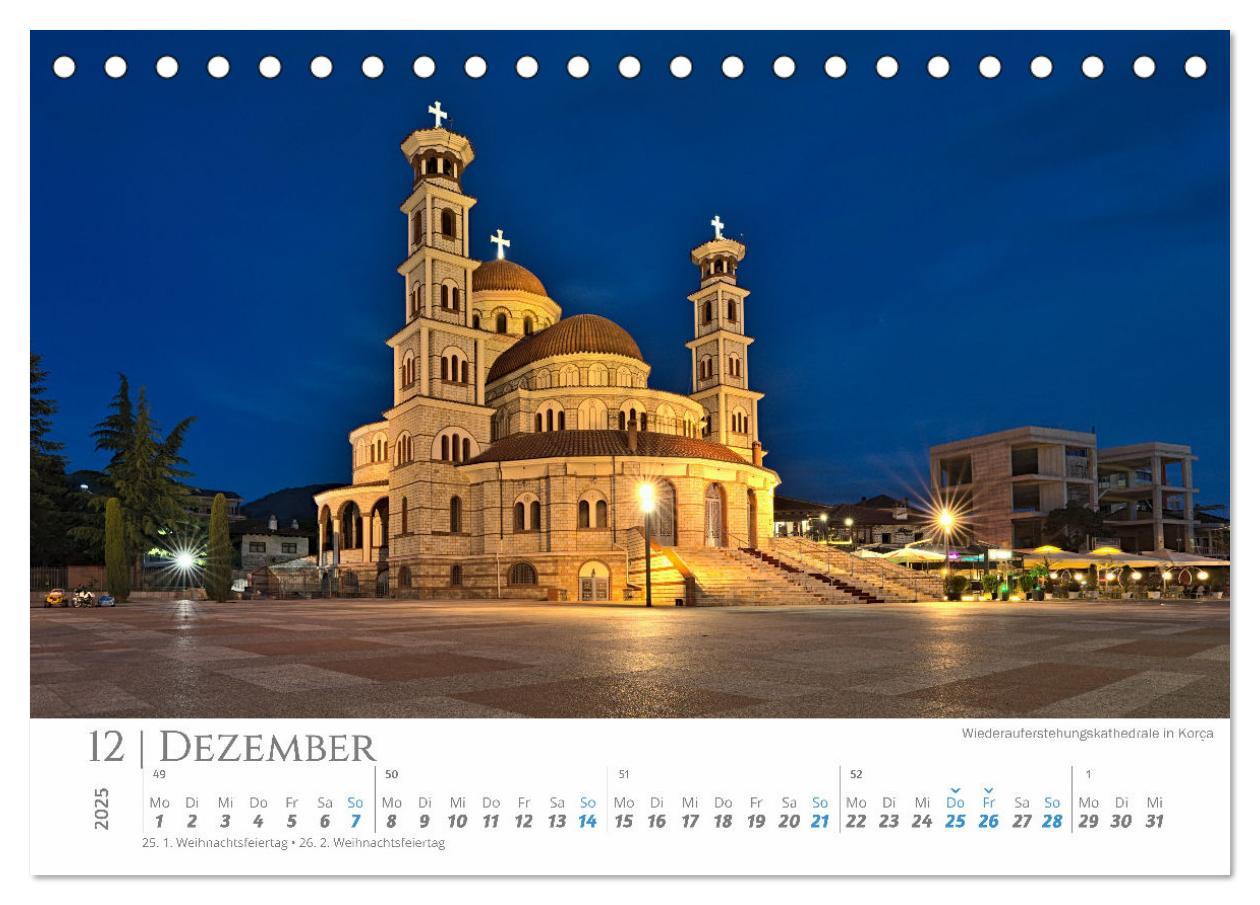 Bild: 9783383798313 | Albanien - wild, authentisch, abenteuerlich (Tischkalender 2025 DIN...