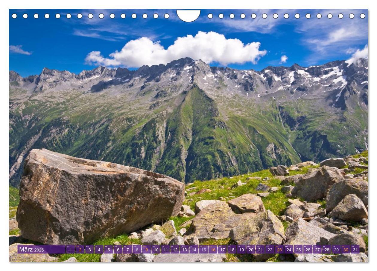 Bild: 9783435707126 | TIROL - Die Zillertalrunde (Wandkalender 2025 DIN A4 quer),...