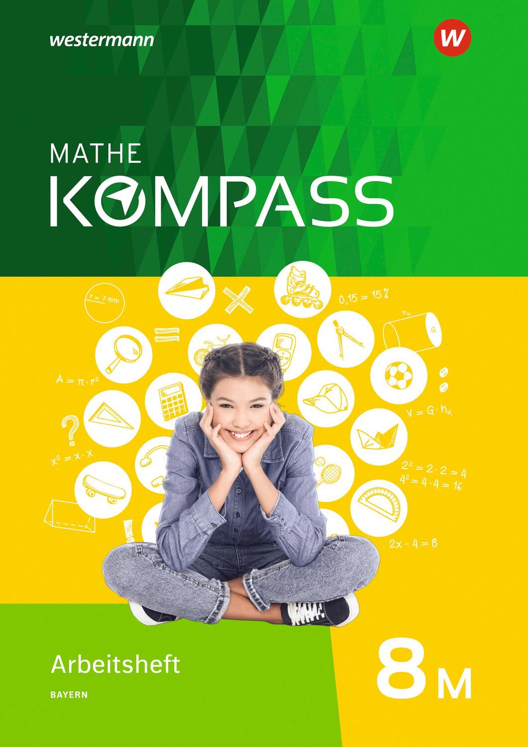 Cover: 9783507868526 | Mathe Kompass 8. Arbeitsheft mit Lösungen. Bayern | Broschüre | 2020