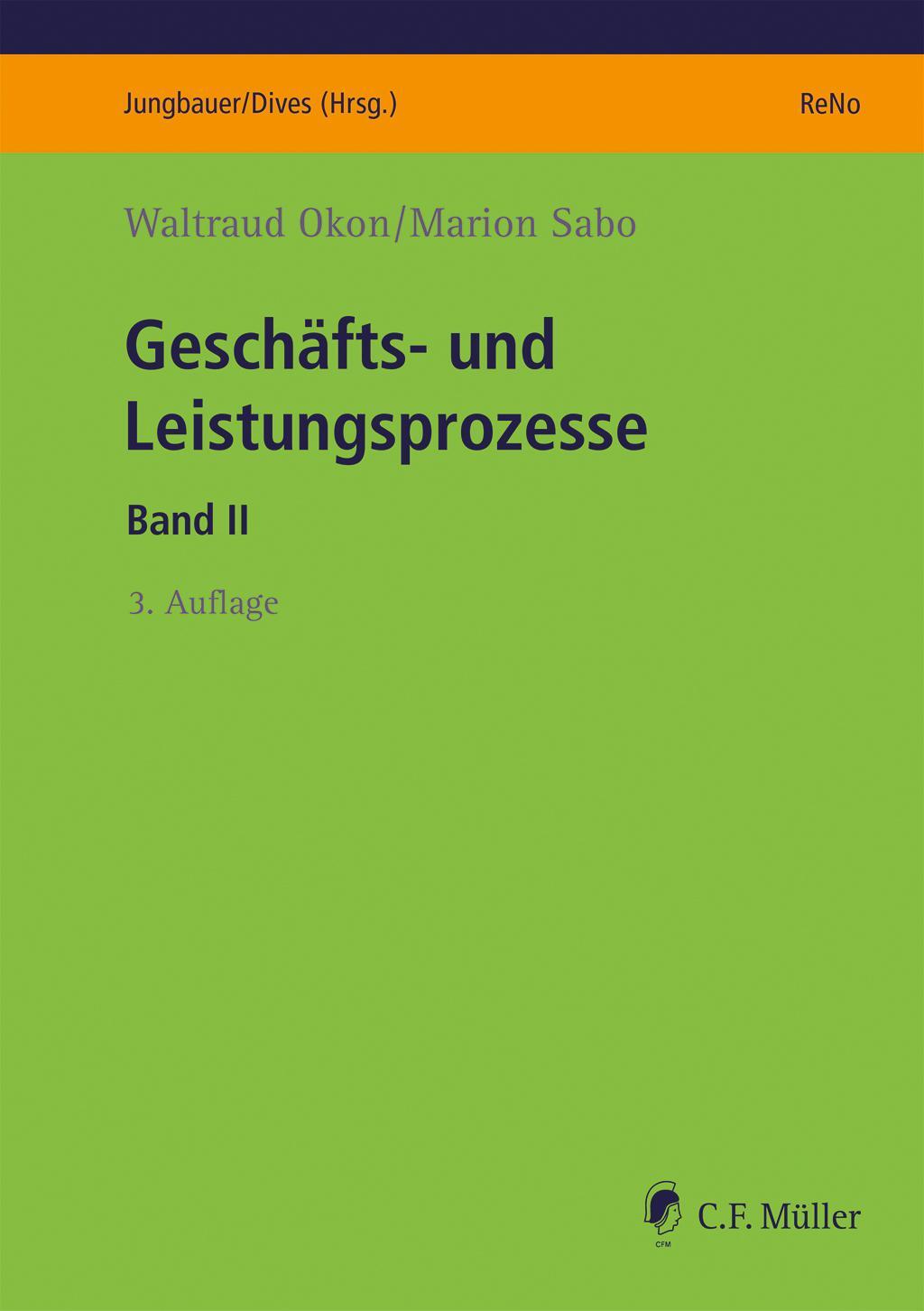 Cover: 9783811407398 | Geschäfts- und Leistungsprozesse II | Waltraud Okon (u. a.) | Buch