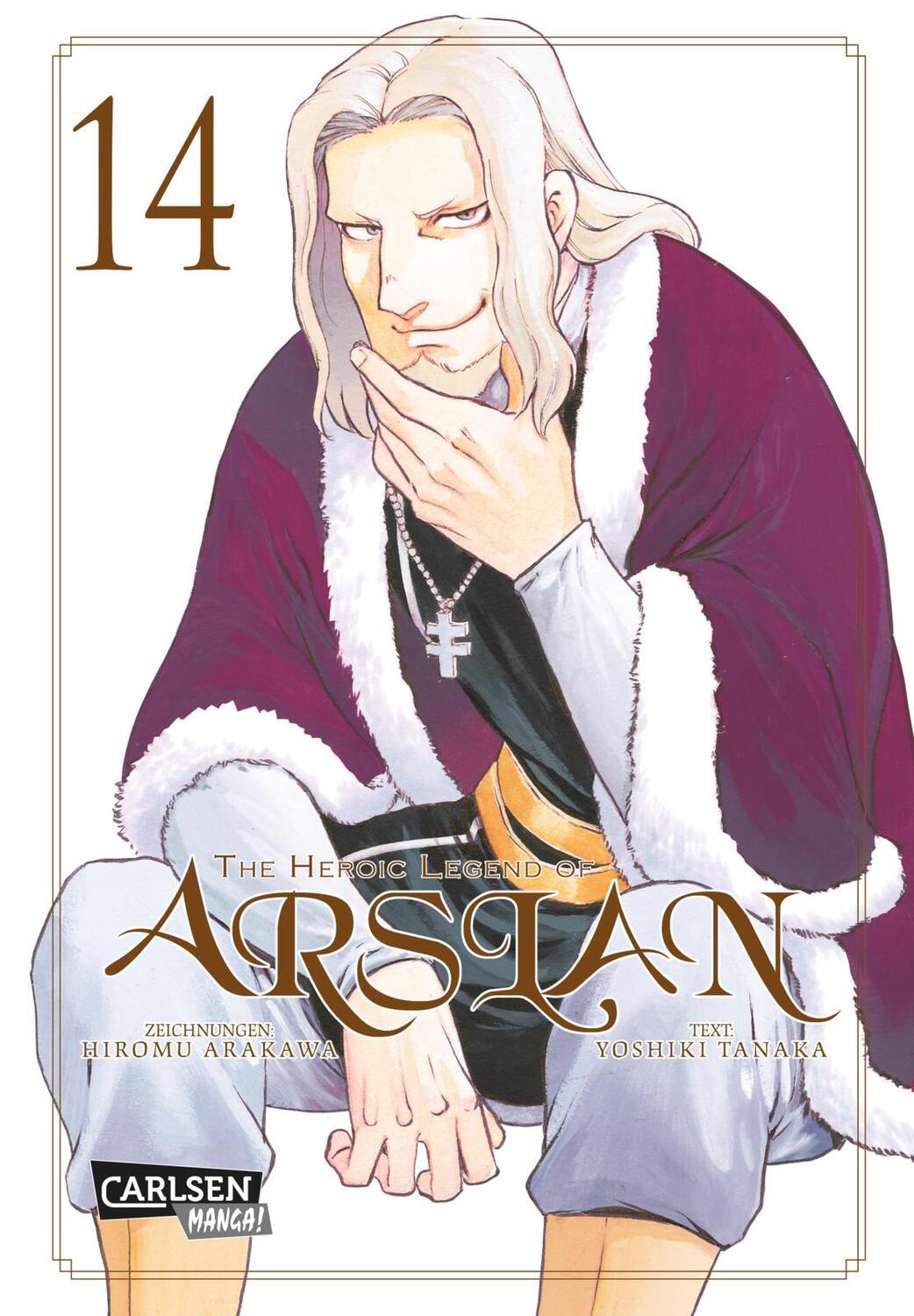 Cover: 9783551748508 | The Heroic Legend of Arslan 14 | Hiromu Arakawa (u. a.) | Taschenbuch