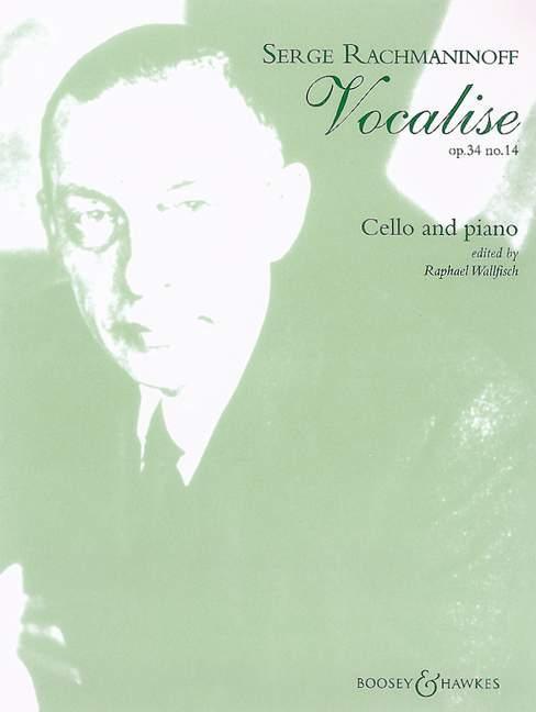 Cover: 9790060112027 | Vocalise op. 34/14. Violoncello und Klavier | Raphael Wallfisch | Buch